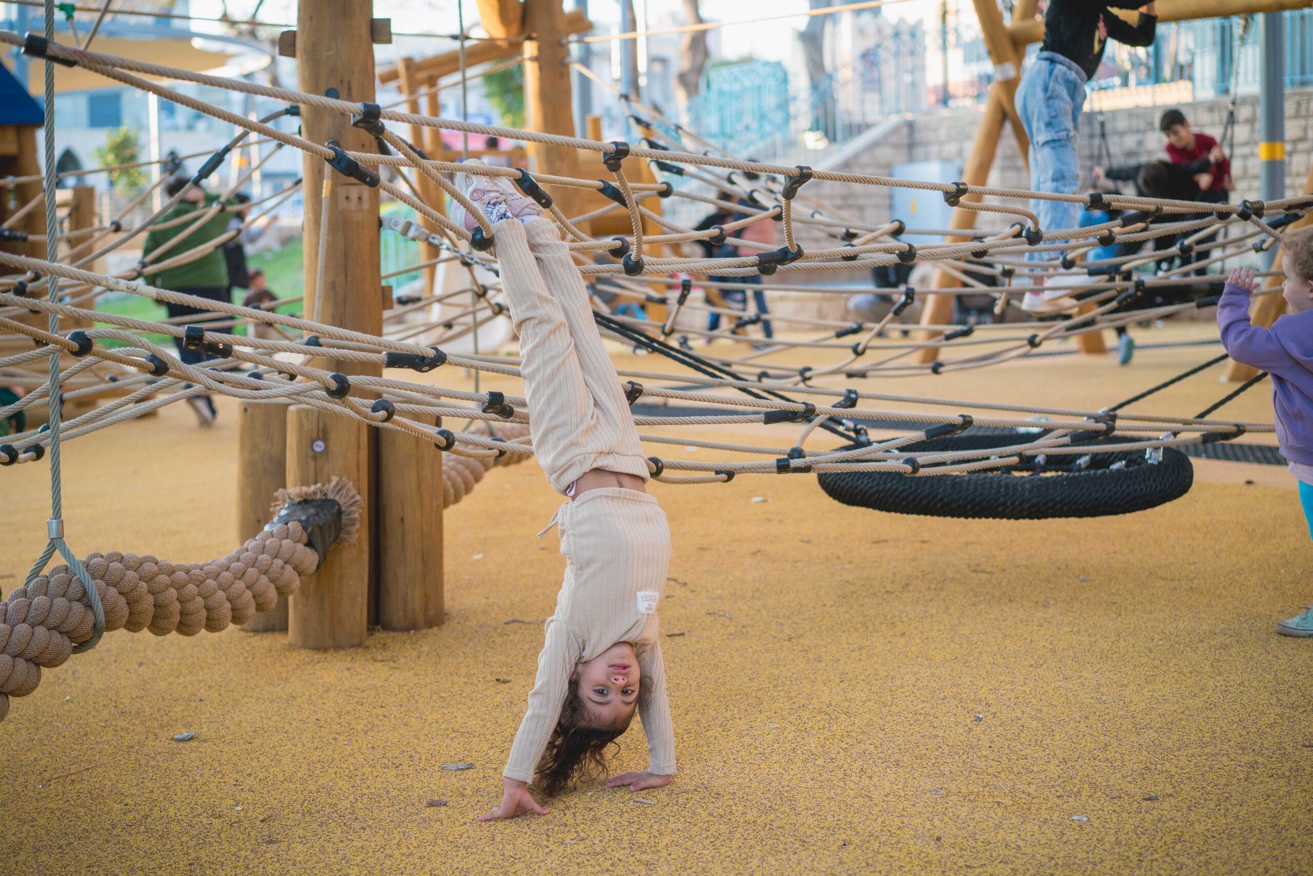 Hashnayim Garden, post-renovation (photo by Ilan Safira)